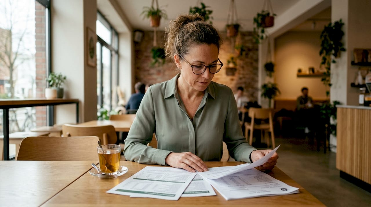 Nutritionist reviewing high purity supplements data