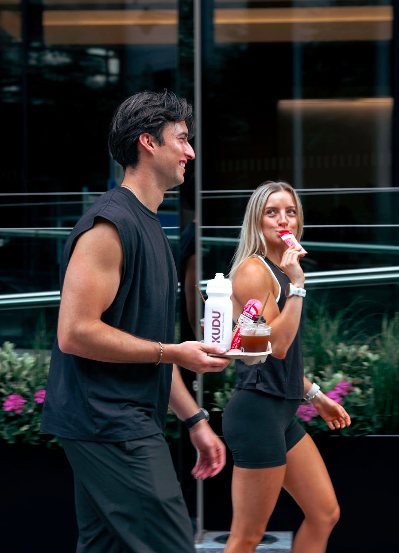 KUDU liquid collagen sachet taken on the go before training