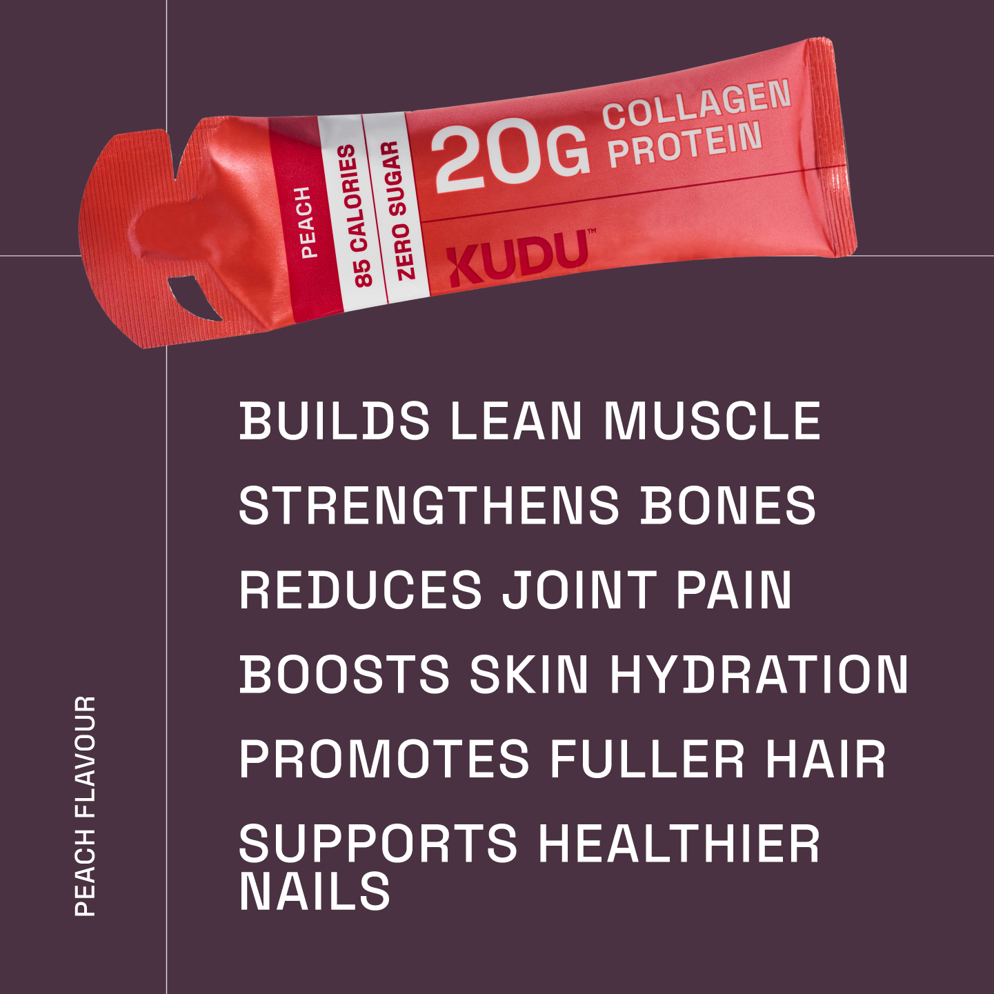 Peach 20g Liquid Collagen Protein (14x63ml)