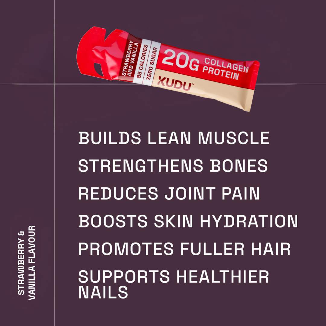 Strawberry & Vanilla 20g Liquid Collagen Protein (14x63ml)